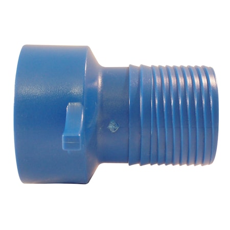 Apollo 1-1/2 in. Blue Polypropylene Twister Insert x FPT ABTFA112